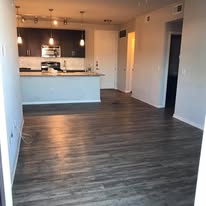 Empty garage after junk removal